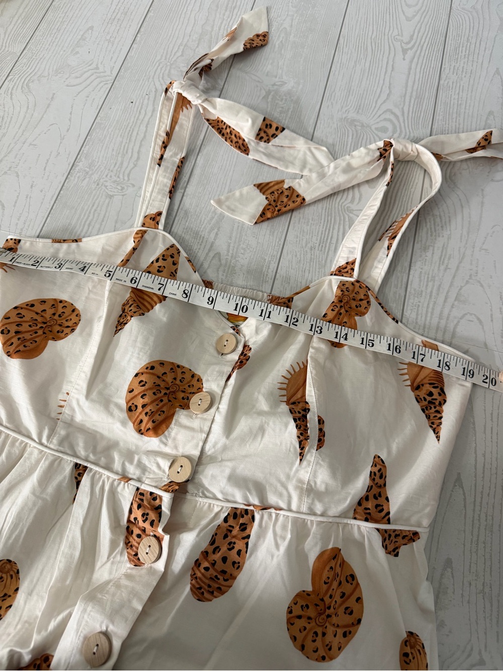 Farm Rio NEW Leopard Shell Midi Dress - Picture 4 of 16